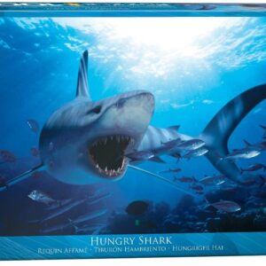 จิ๊กซอว์ 1000 ชิ้น Eurographics ปลาฉลามผู้หิวโหย #0299