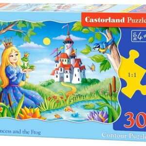 จิ๊กซอว์ 30 ชิ้น Castorland เจ้าหญิงและเจ้าชายกบ