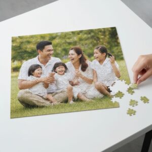 จิ๊กซอว์ 500 ชิ้น รูปตัวเอง (Your Photo) ขนาด 52 x 38 ซม