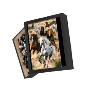 จิ๊กซอว์ 500 ชิ้น Silapin ภาพม้า 8 ตัว แบบที่ 3 #B006