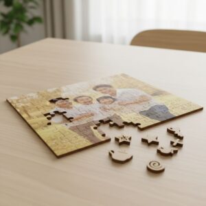 จิ๊กซอว์ไม้งานคราฟต์ (Your Photo) รูปทรงพิเศษ