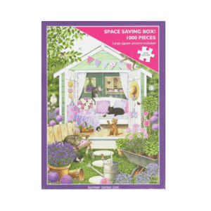 จิ๊กซอว์ 1000 ชิ้น Otter House Gift - Summer Garden Cats